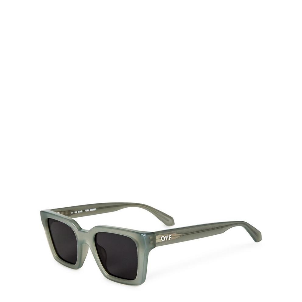 Women's Logo Print Square Frame Sunglasses