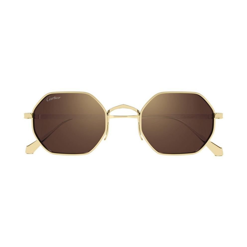 Cartier Mens Hexagonal CT0627S Sunglasses