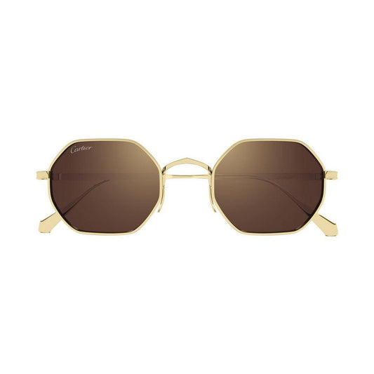 Cartier Mens Hexagonal CT0627S Sunglasses