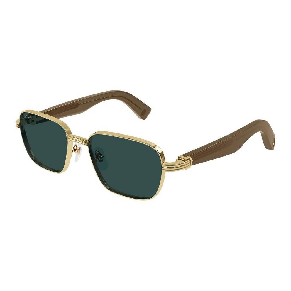 Cartier Mens Rectangular CT0538S Sunglasses