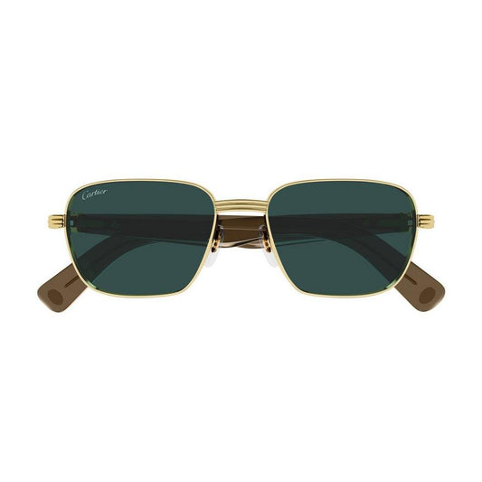 Cartier Mens Rectangular CT0538S Sunglasses