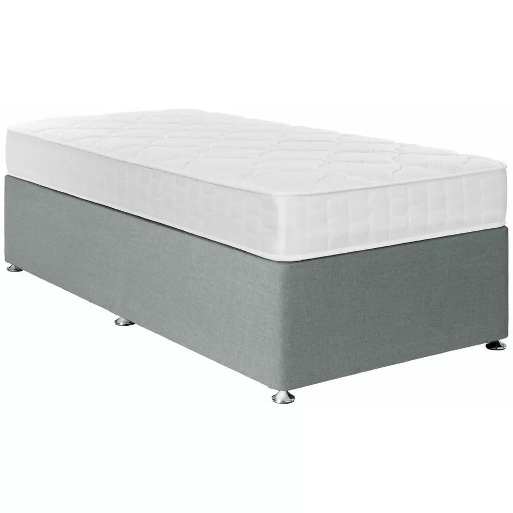 Argos Home Dalham Memory Single Divan Bed - Grey