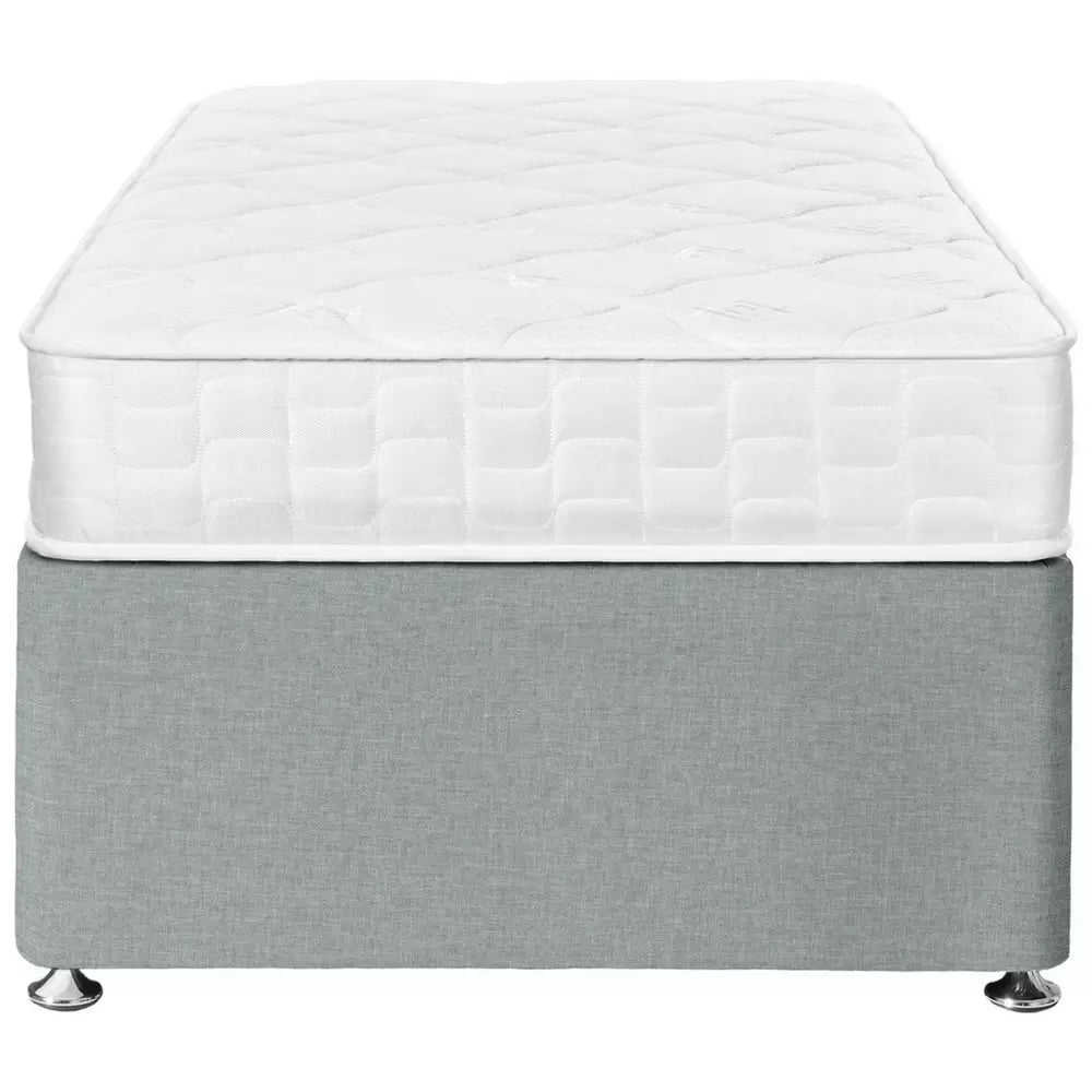 Argos Home Dalham Memory Single Divan Bed - Grey