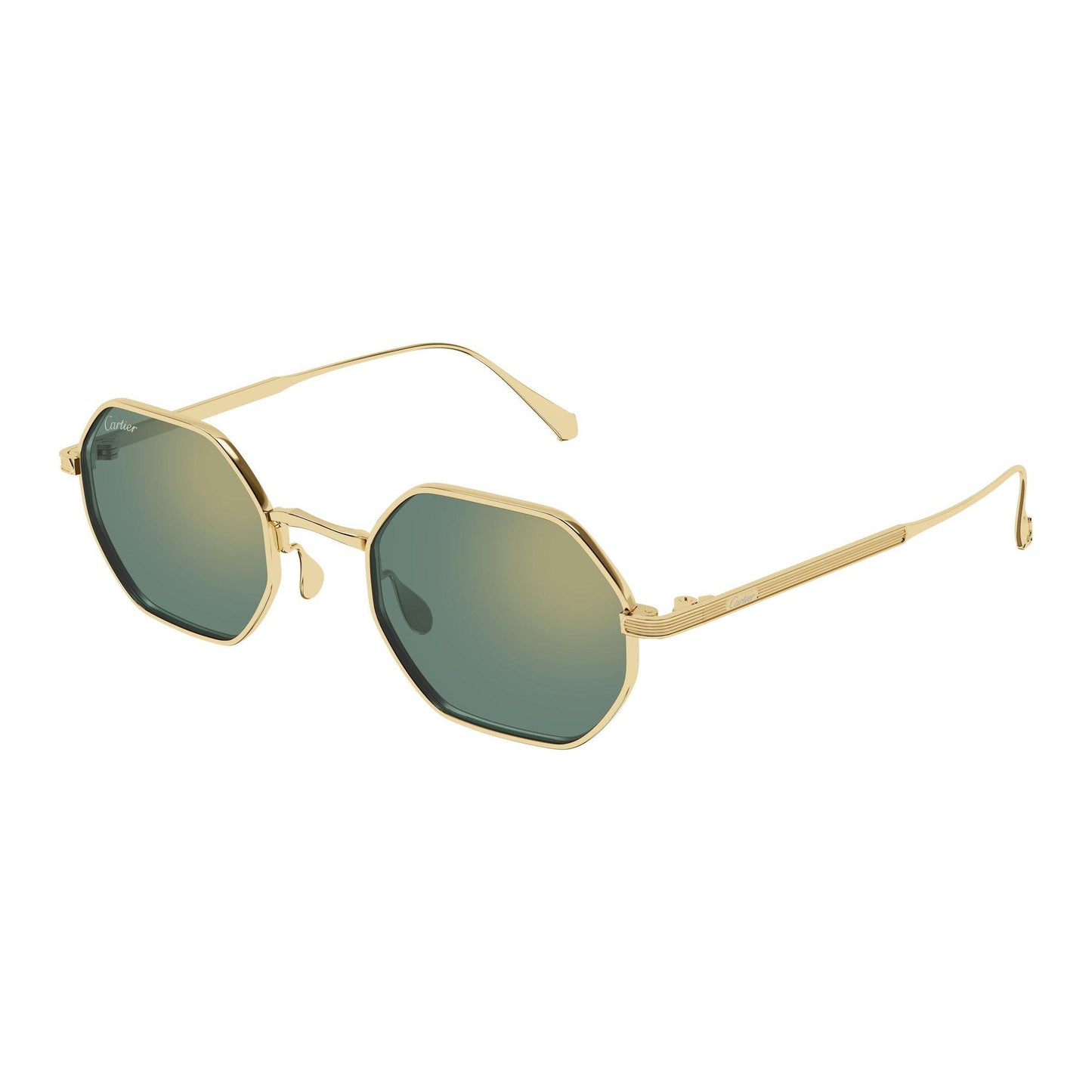 Cartier Mens Hexagonal CT0627S Sunglasses