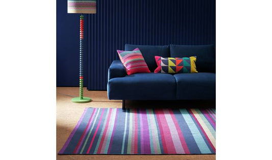 Margo Selby Buster Red Flatweave Rug - 160x230cm
