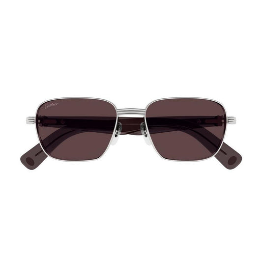 Cartier Mens Rectangular CT0538S Sunglasses