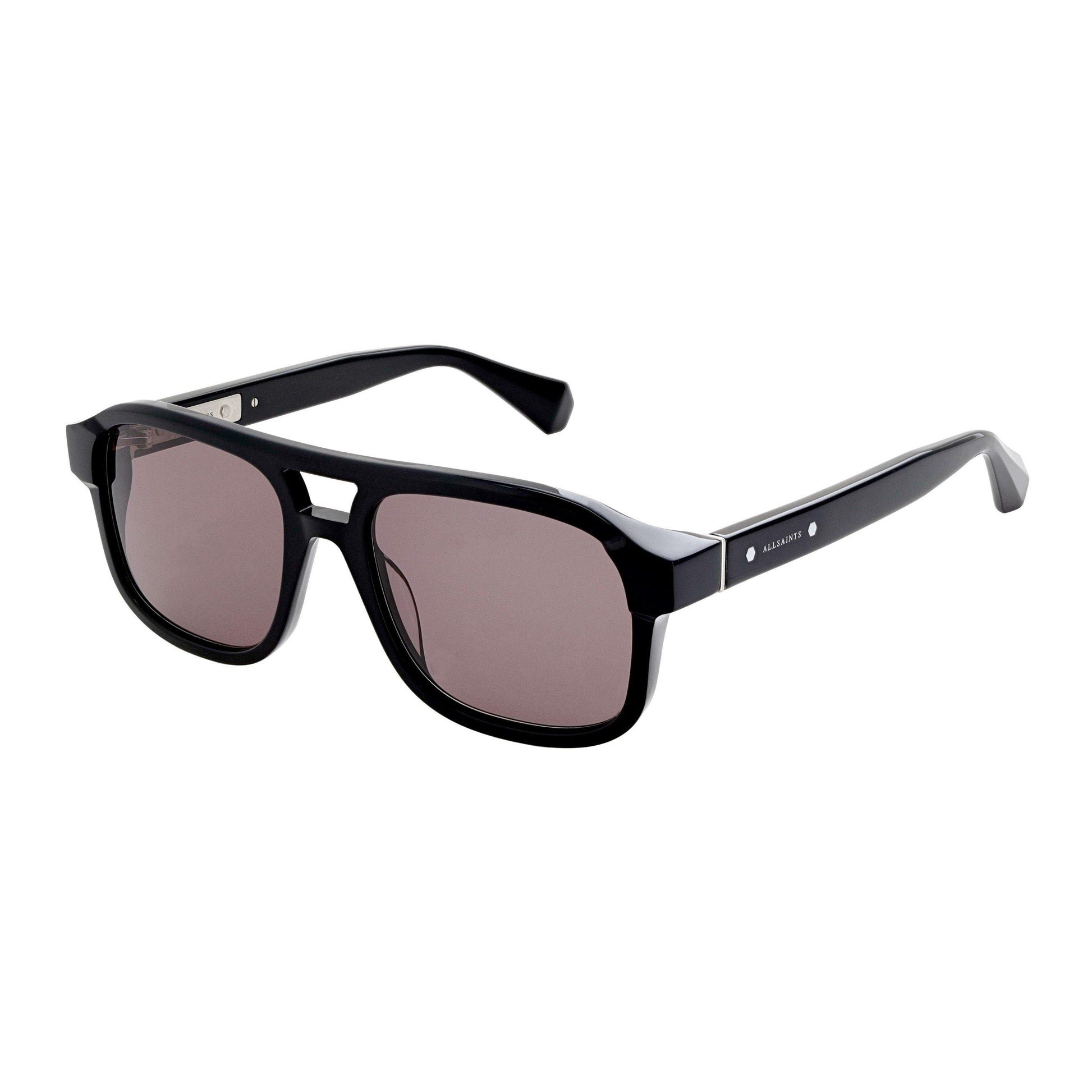 AllSaints Men's Metal UV Protection Aviator Sunglasses