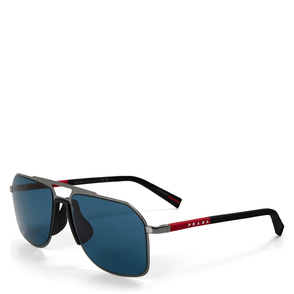 Prada Men's 0PS B51S Aviator Sunglasses