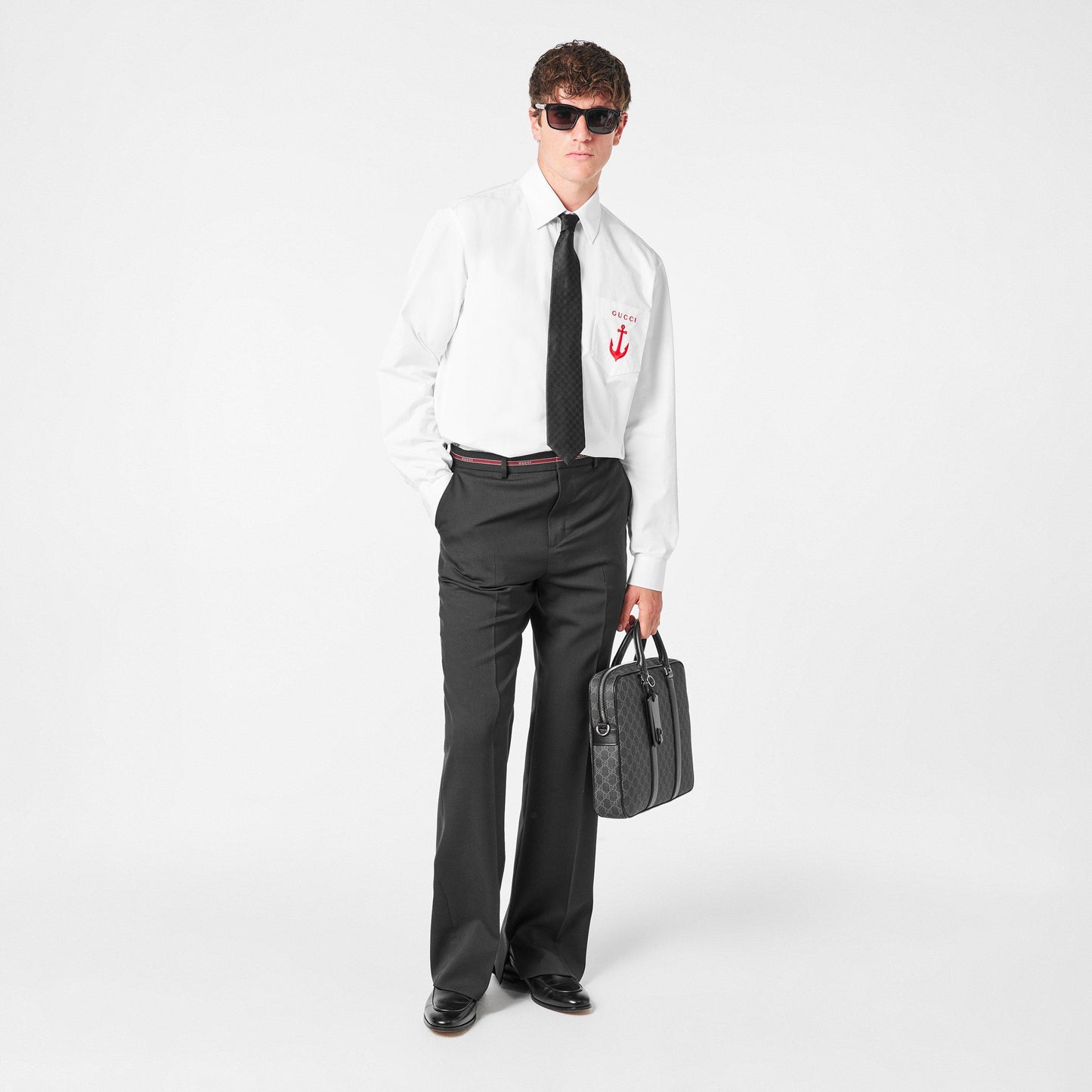 Gucci Men's GG Pattern Tie