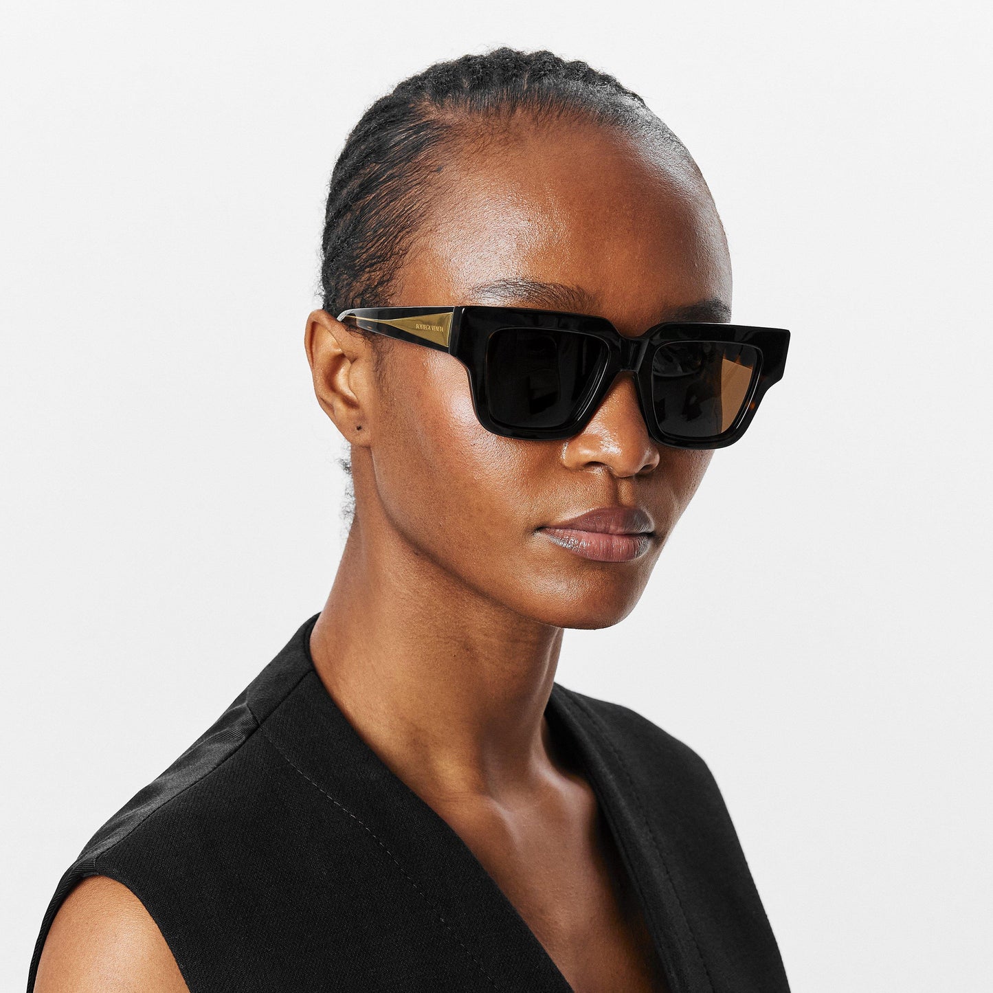 Bottega Veneta Square Sunglasses
