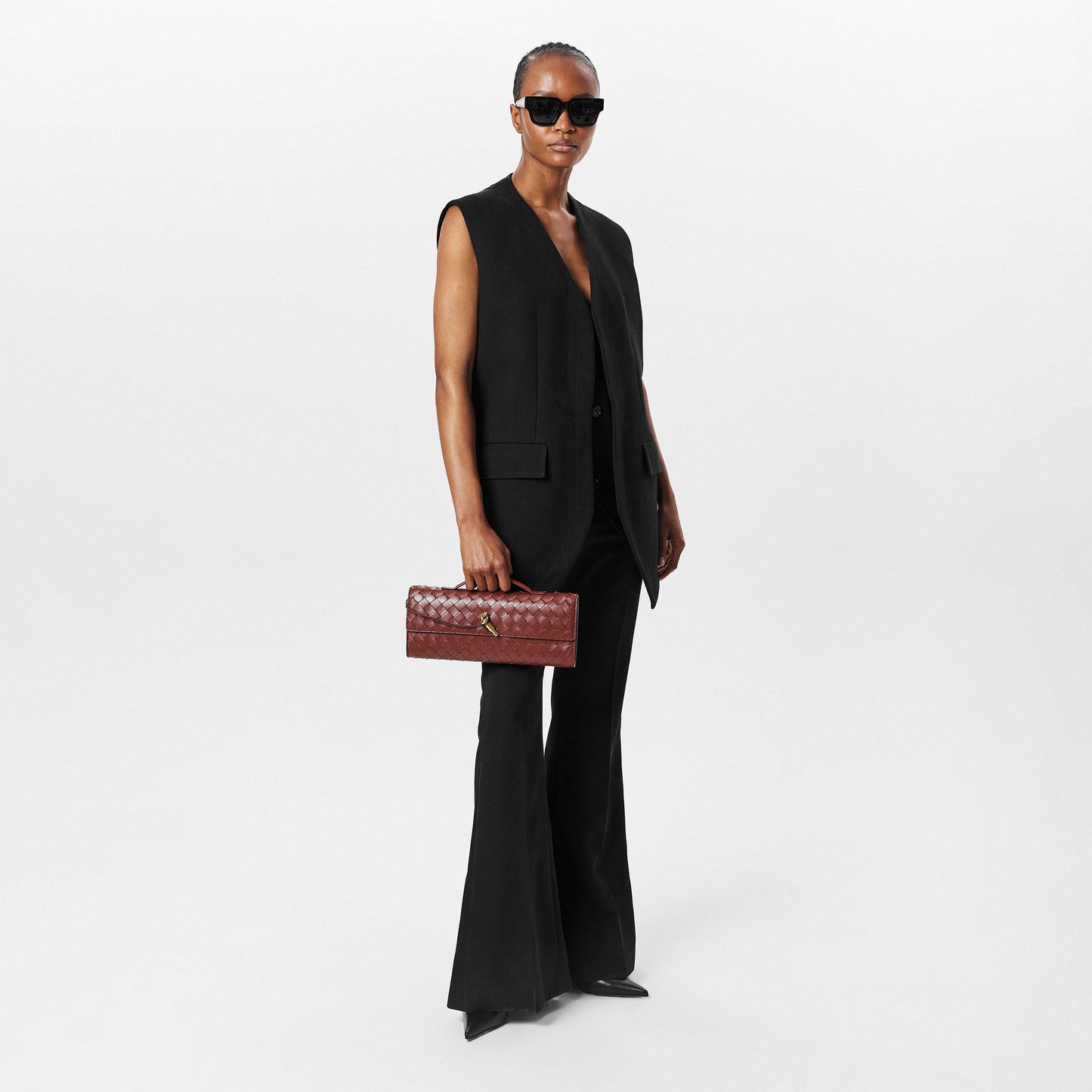 Bottega Veneta Square Sunglasses