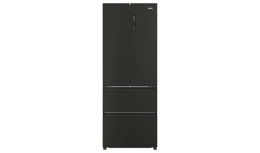 Haier HFR5719ENPB American Fridge Freezer - Black