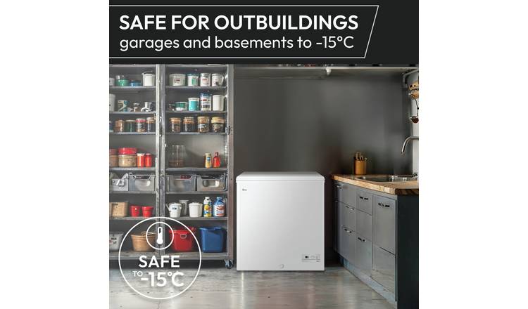 Hoover HHCH 142 ELK Chest Freezer - White