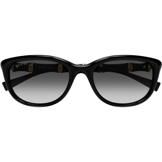 Gucci GG2062SA Women’s Black Round Sunglasses