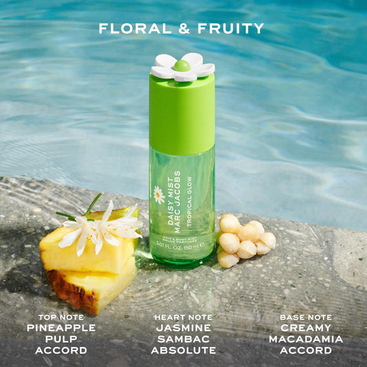 Marc Jacobs Daisy Mist Tropical Glow Hair and Body Mist for Women 150ml
