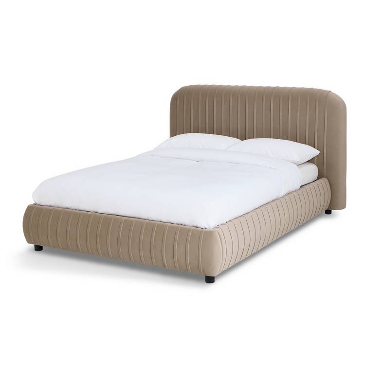 Habitat Beatrix Double End Lift Ottoman Bed - Mink