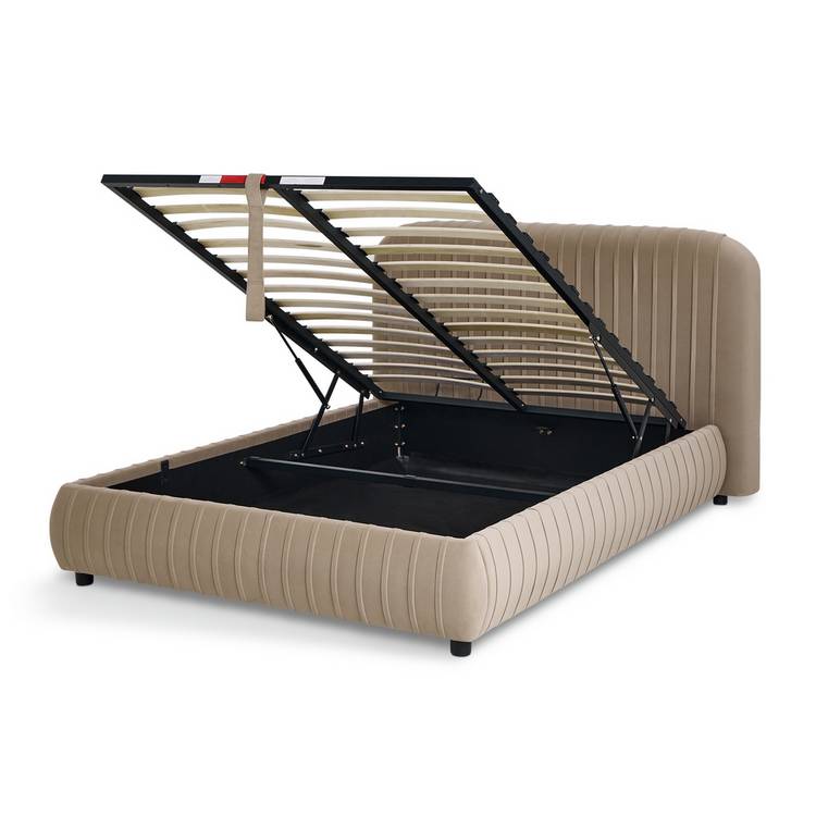 Habitat Beatrix Double End Lift Ottoman Bed - Mink