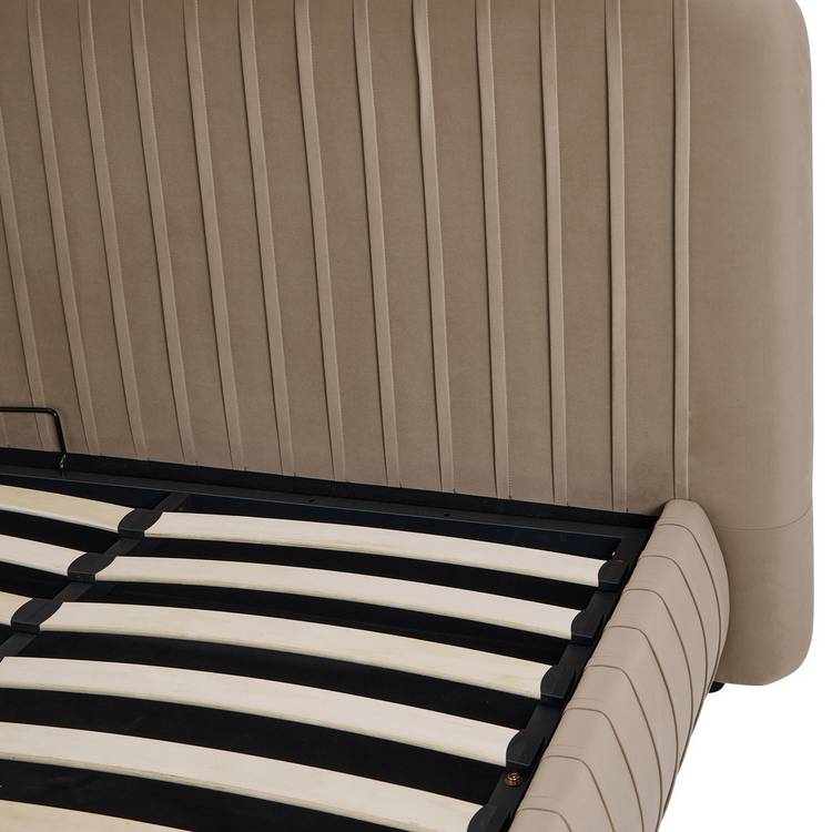 Habitat Beatrix Double End Lift Ottoman Bed - Mink
