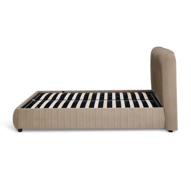 Habitat Beatrix Double End Lift Ottoman Bed - Mink