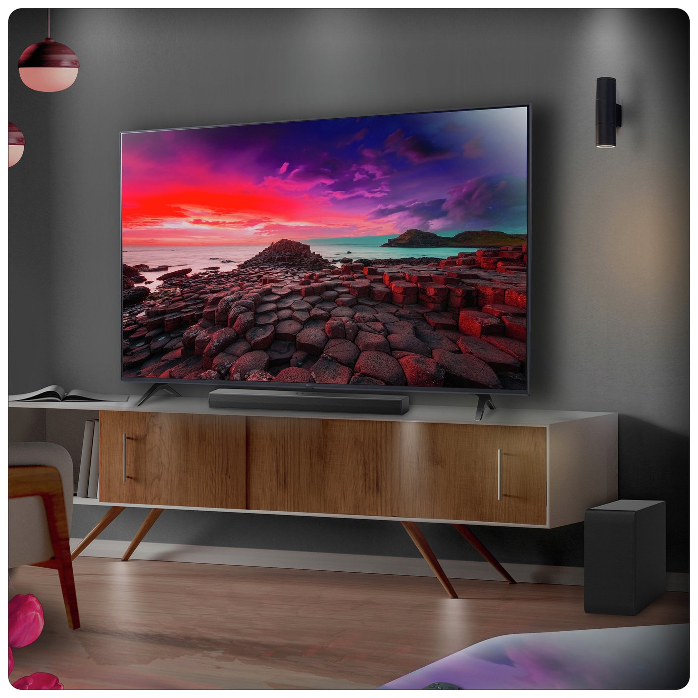 LG US40TR 4.1Ch Soundbar with Rear Speakers & Sub