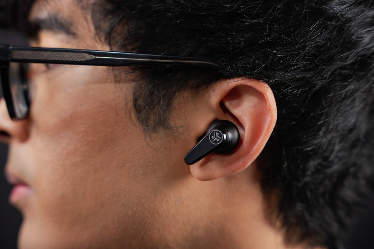 JLab GO Pods ANC In-Ear True Wireless Earbuds - Black