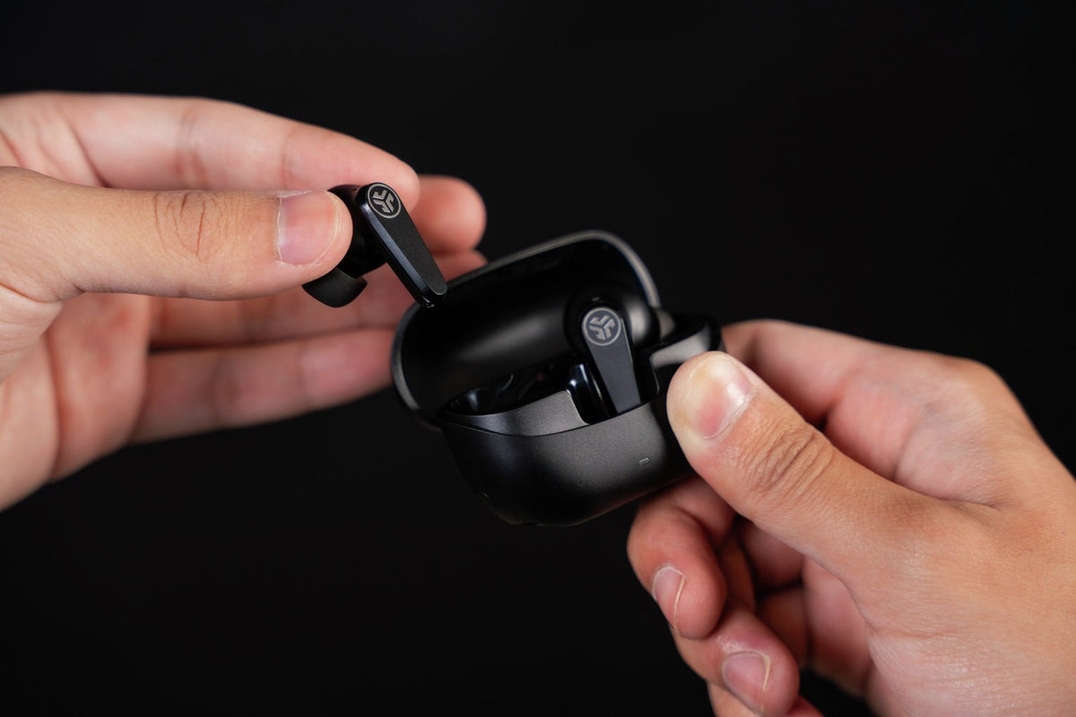 JLab GO Pods ANC In-Ear True Wireless Earbuds - Black