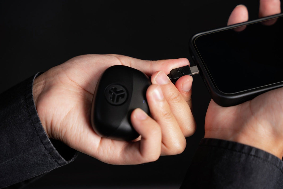 JLab GO Pods ANC In-Ear True Wireless Earbuds - Black