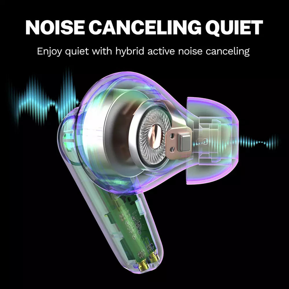 JLab GO Pods ANC In-Ear True Wireless Earbuds - Black