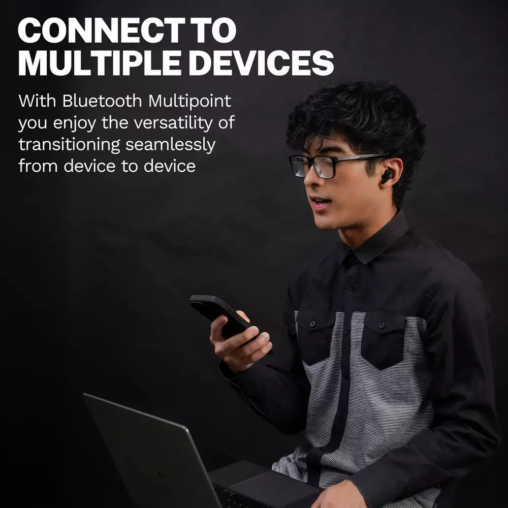 JLab GO Pods ANC In-Ear True Wireless Earbuds - Black