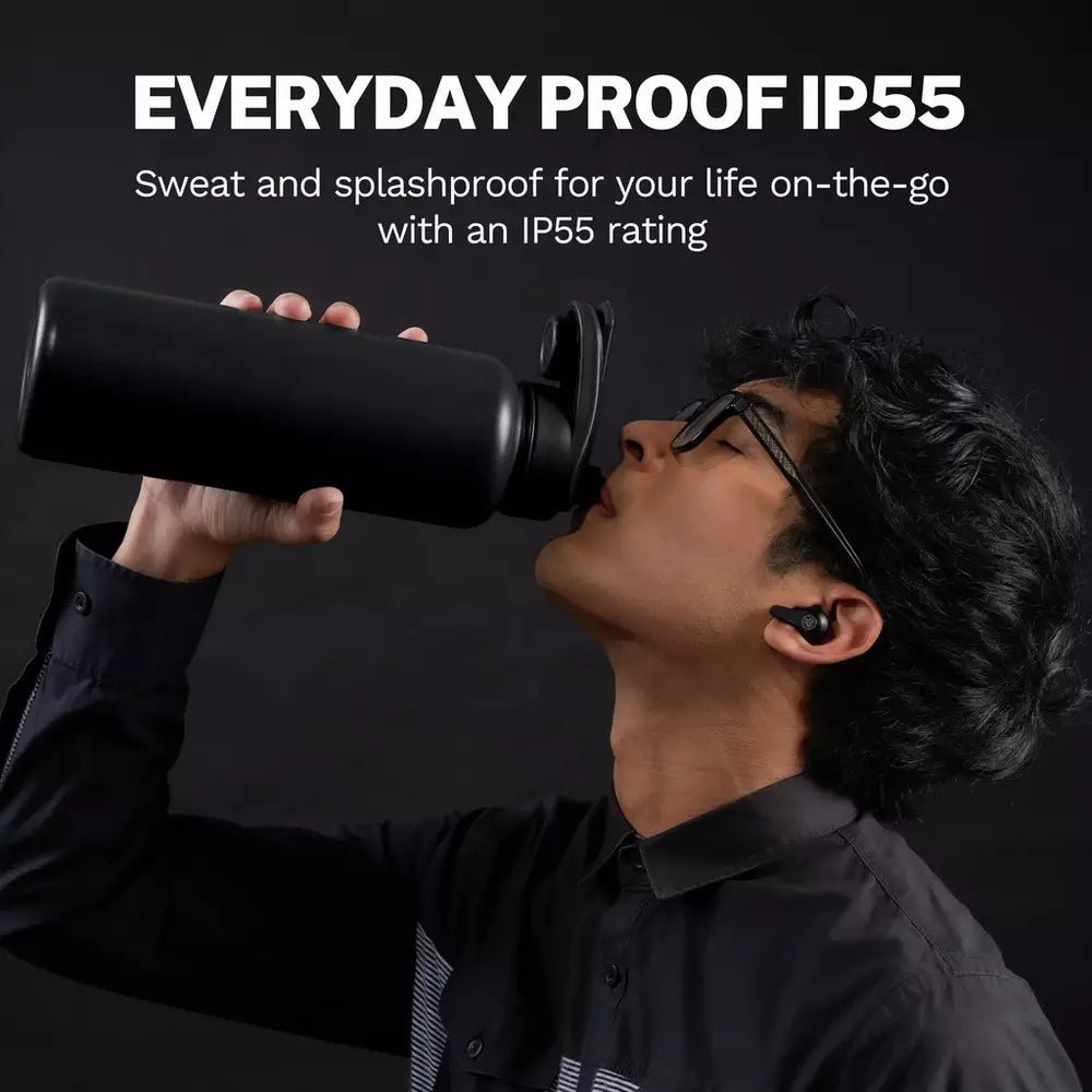 JLab GO Pods ANC In-Ear True Wireless Earbuds - Black