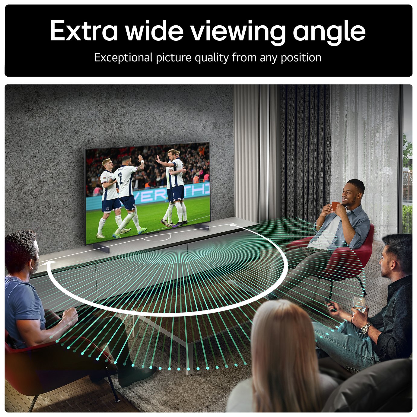 LG 42 Inch OLED42C55LA Smart 4K UHD HDR OLED TV