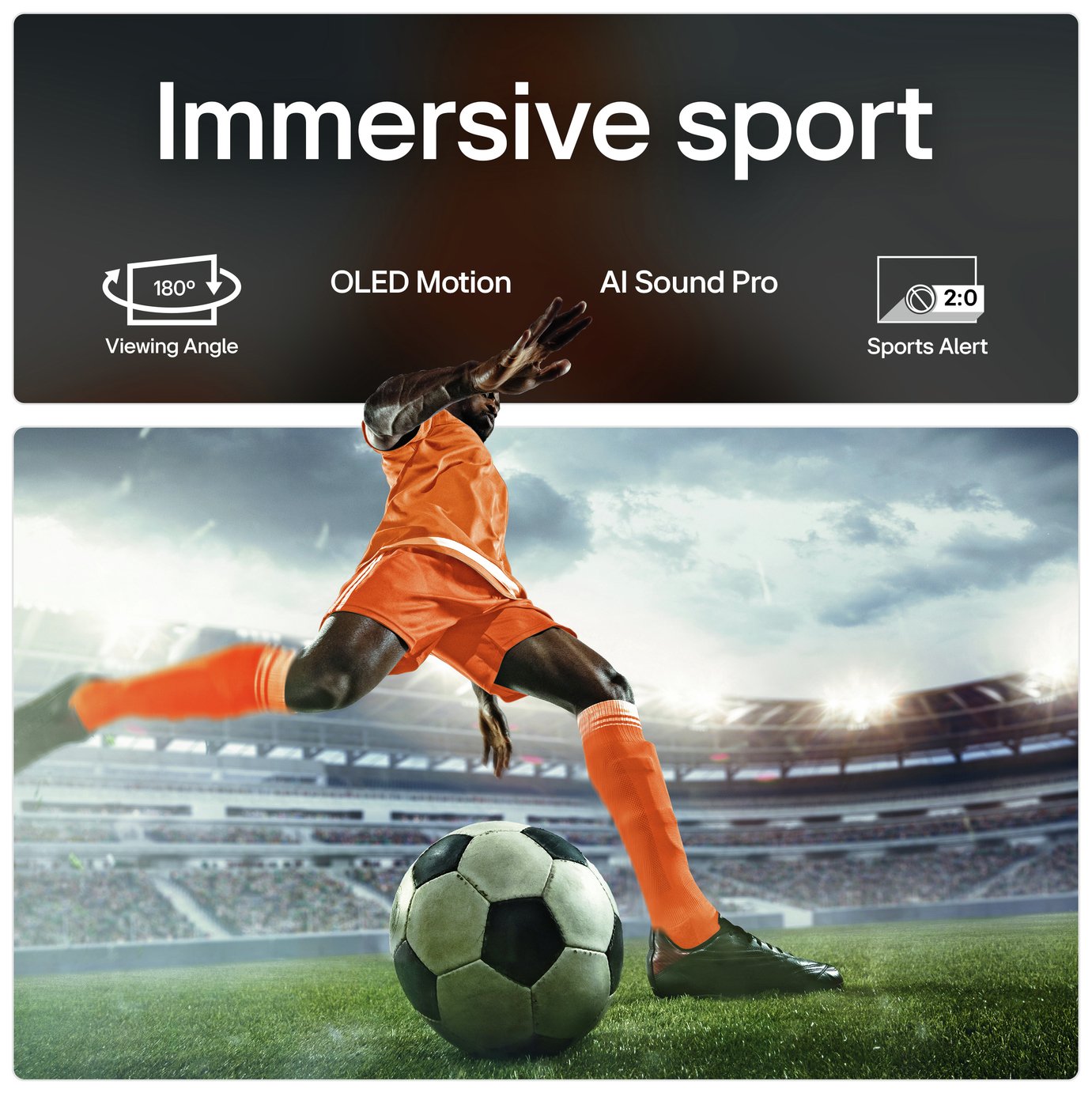 LG 42 Inch OLED42C55LA Smart 4K UHD HDR OLED TV