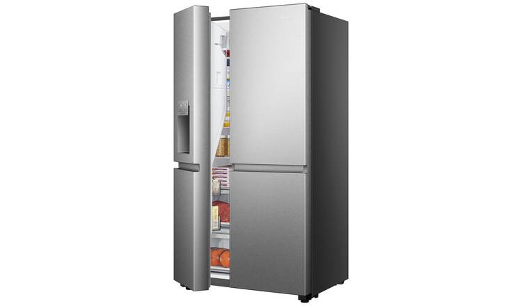 Hisense RS818N4IIE American Fridge Freezer - S/Steel