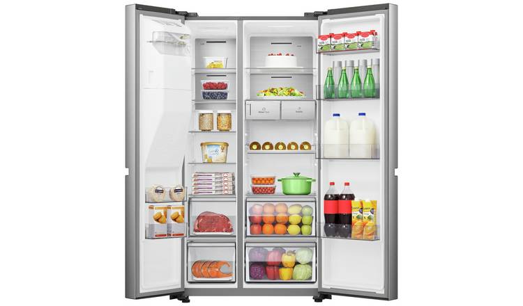 Hisense RS818N4IIE American Fridge Freezer - S/Steel