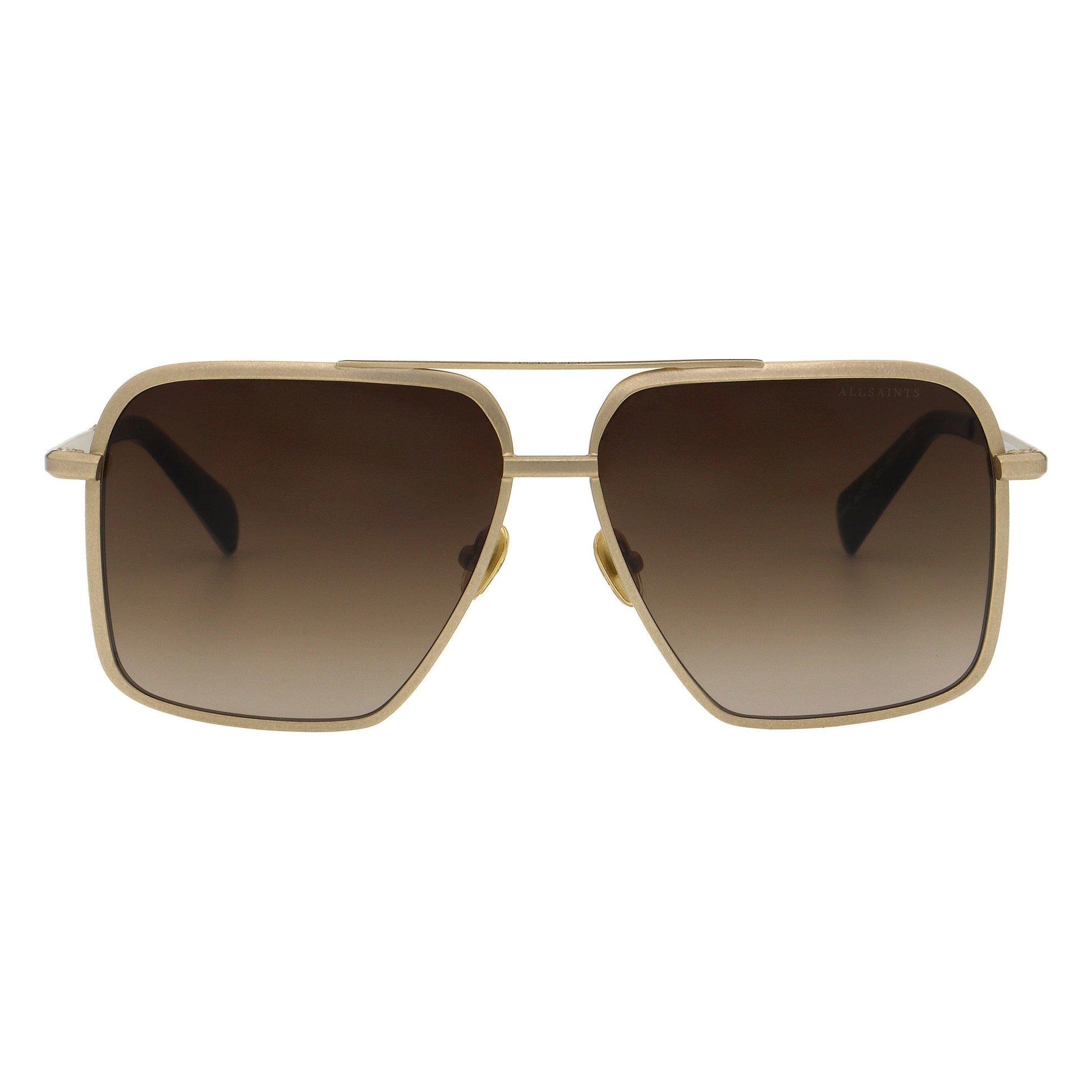AllSaints Men's All Orien Aviation-Inspired Aviator Sunglasses