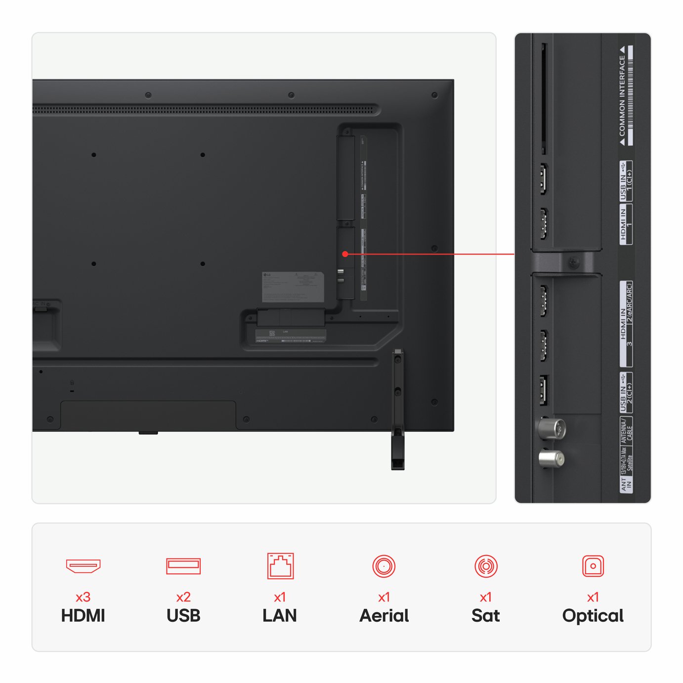 LG 50 Inch 50NANO90A6B Smart 4K UHD HDR NanoCell TV