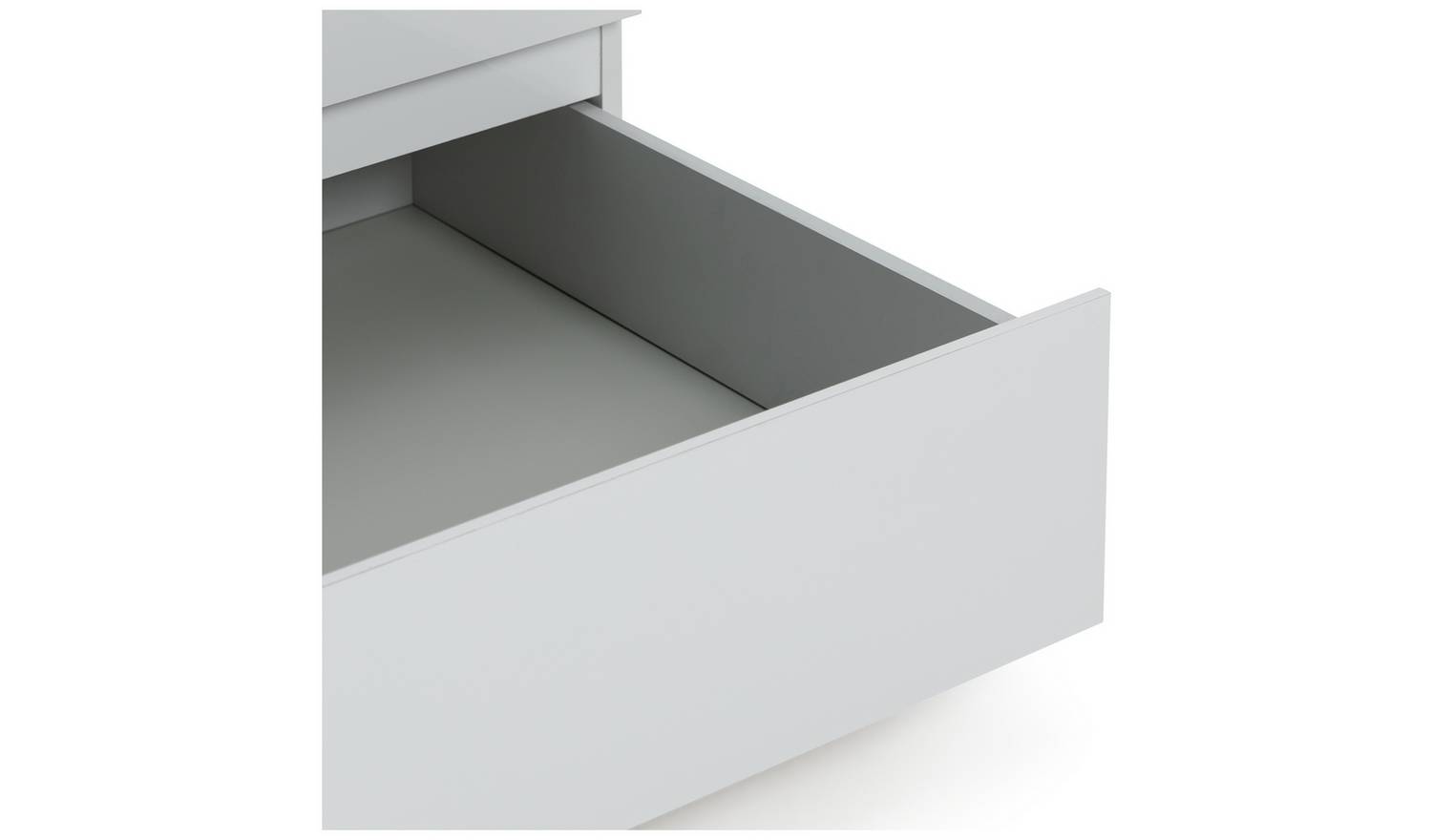 Argos Home Jenson 2 Door 2 Drawer Mirror Wardrobe - White