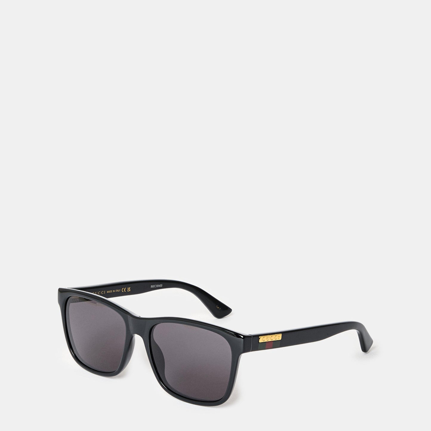 Gucci Men's Web Square Sunglasses