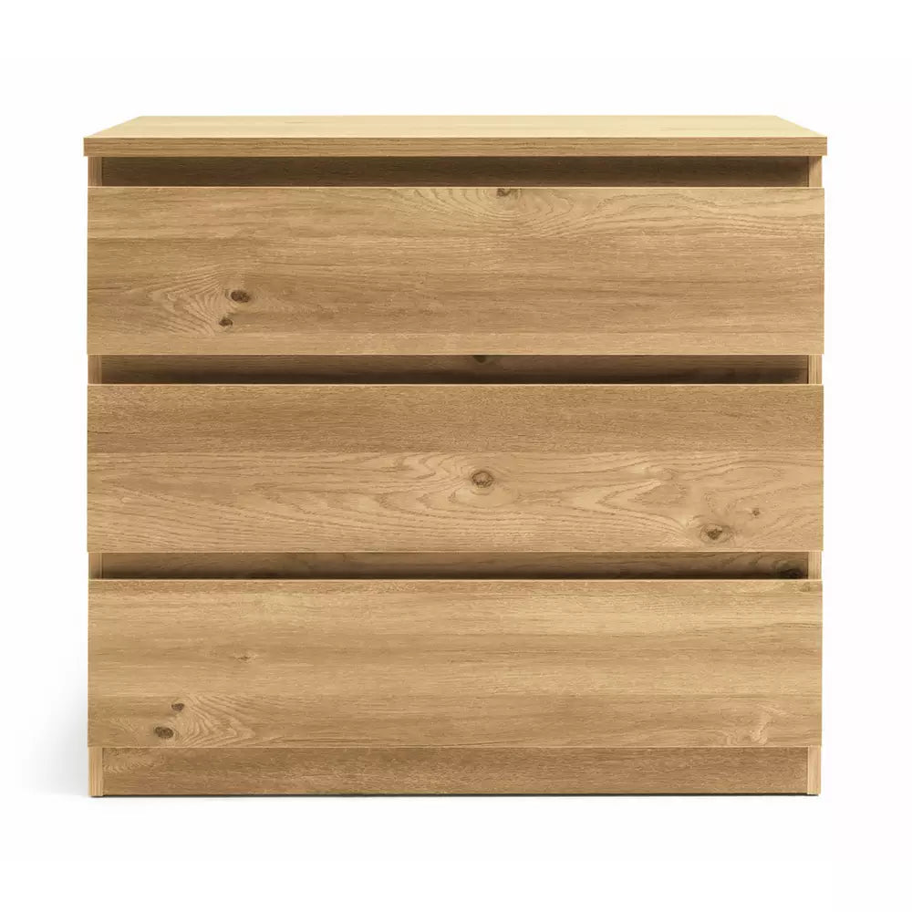 Argos Home Jenson 3 Drawer Chest - New Oak Effect