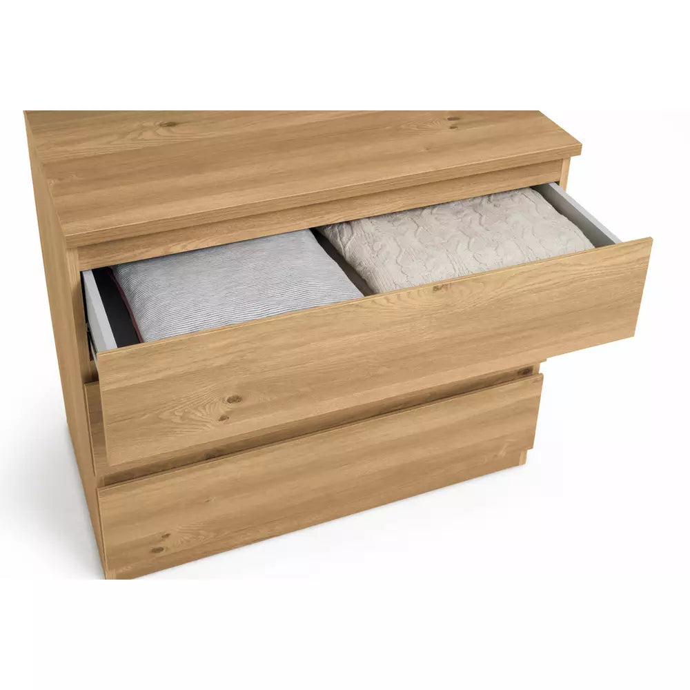 Argos Home Jenson 3 Drawer Chest - New Oak Effect