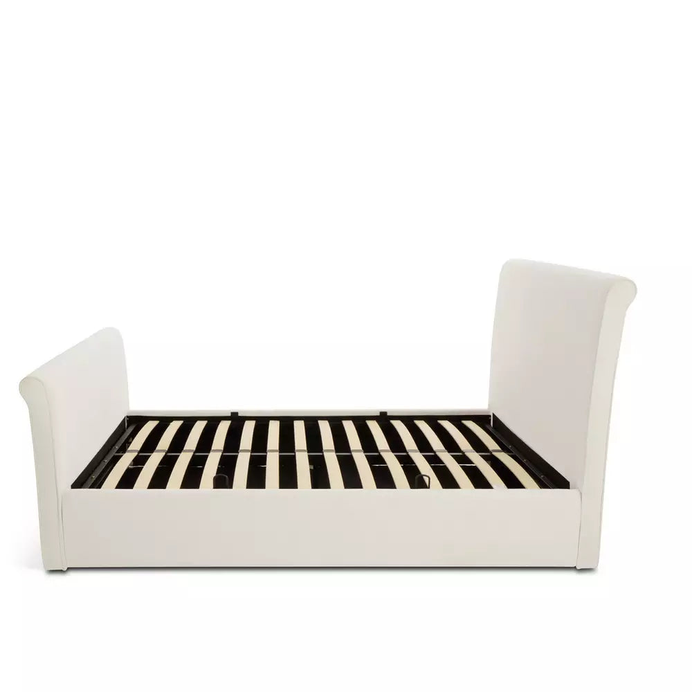 Argos Home Barley Side Lift Double Ottoman Bed - Natural