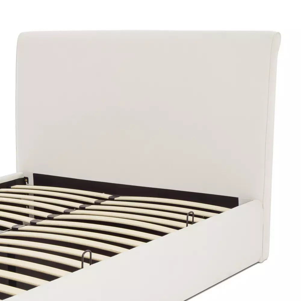 Argos Home Barley Side Lift Double Ottoman Bed - Natural