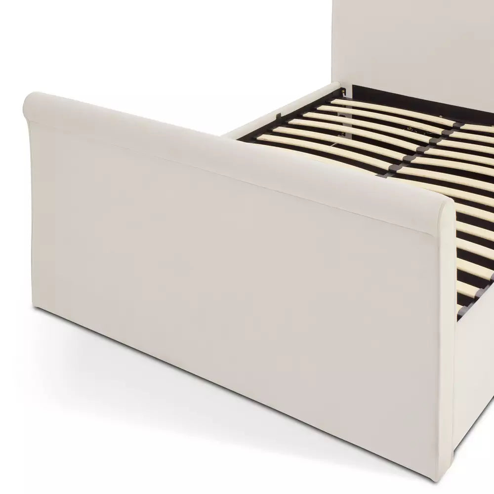 Argos Home Barley Side Lift Double Ottoman Bed - Natural