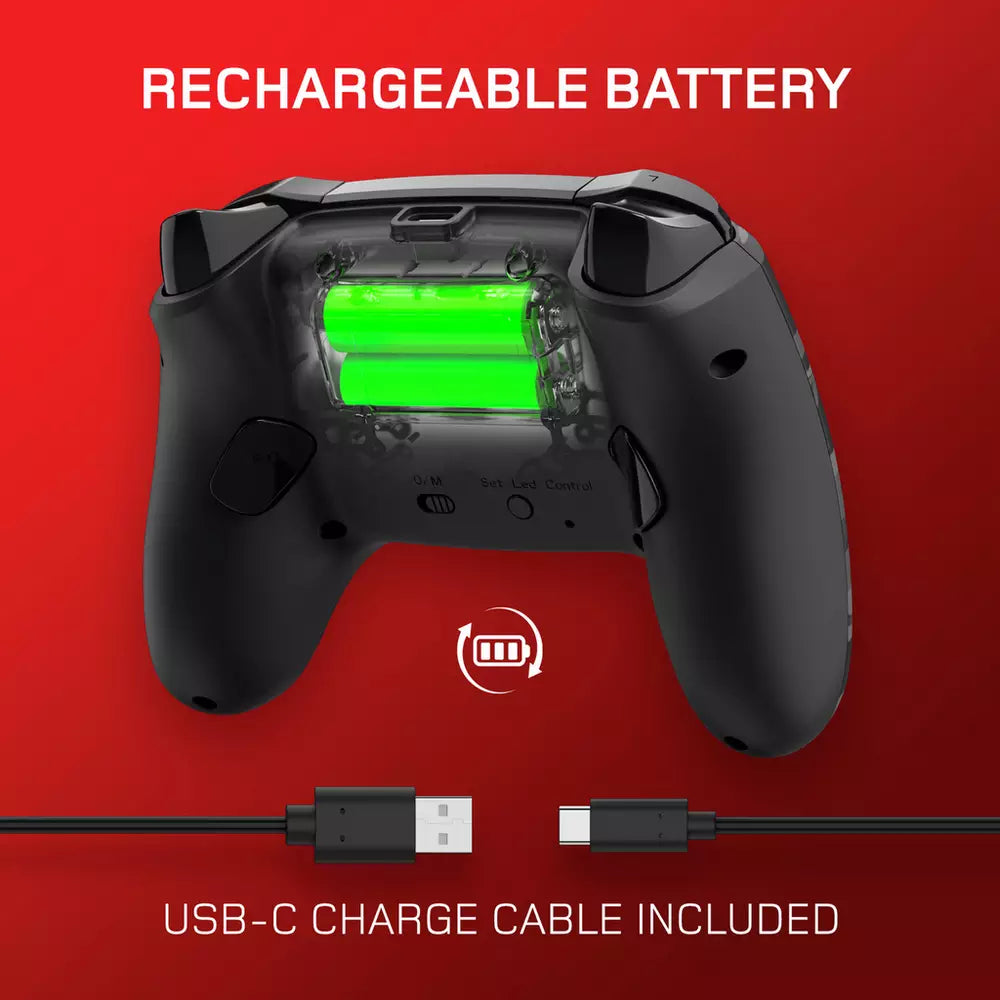 Gioteck WX5+ Switch 2, Switch, PC Wireless Controller - Camo