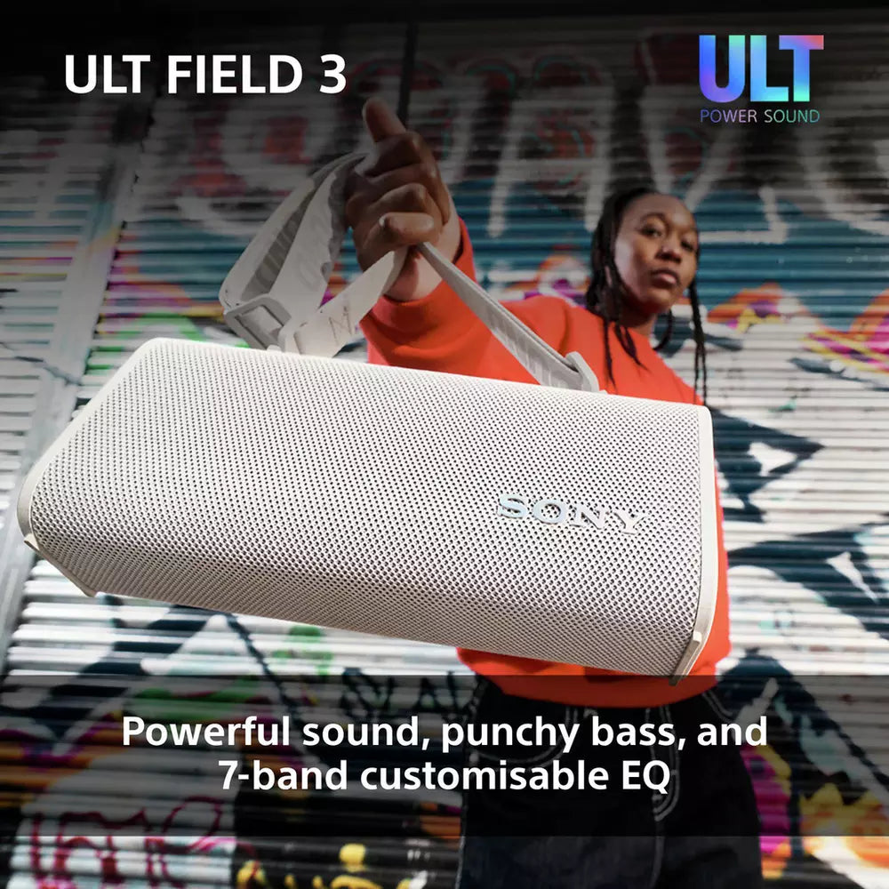 Sony ULT Field 3 Portable Bluetooth Speaker - Black