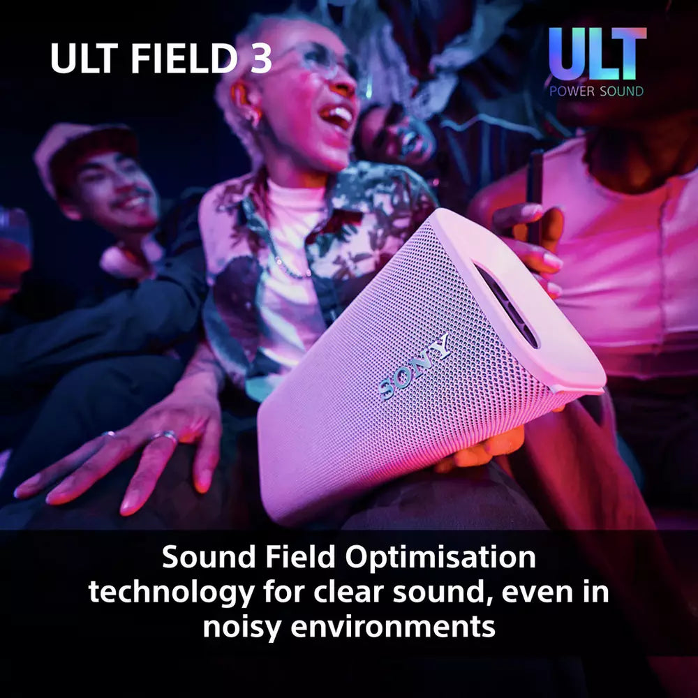 Sony ULT Field 3 Portable Bluetooth Speaker - Black