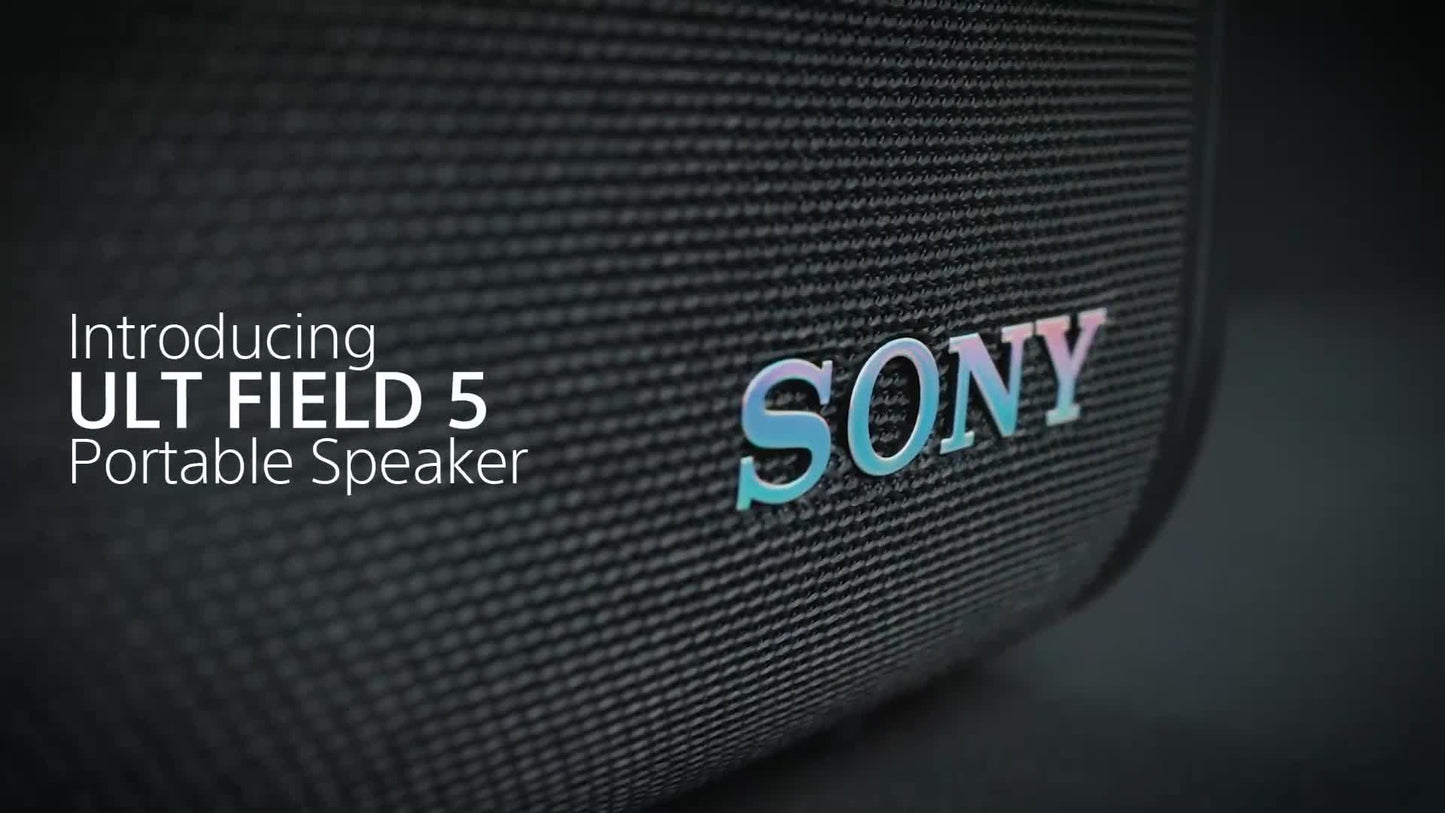 Sony ULT Field 5 Portable Bluetooth Speaker - Black