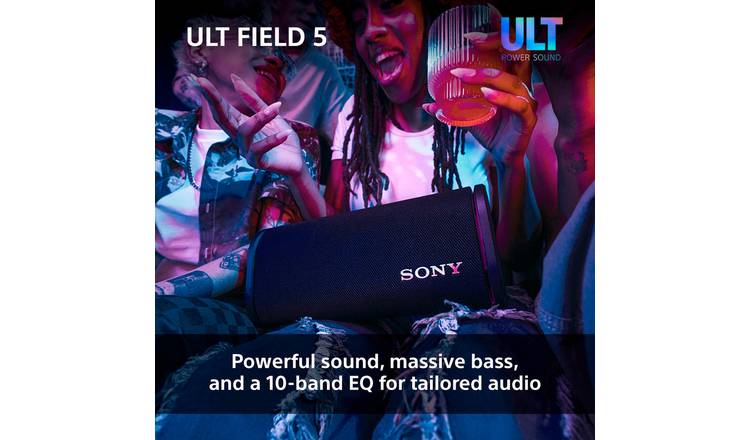 Sony ULT Field 5 Portable Bluetooth Speaker - Black