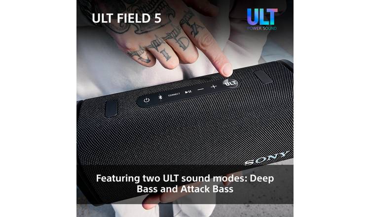Sony ULT Field 5 Portable Bluetooth Speaker - Black
