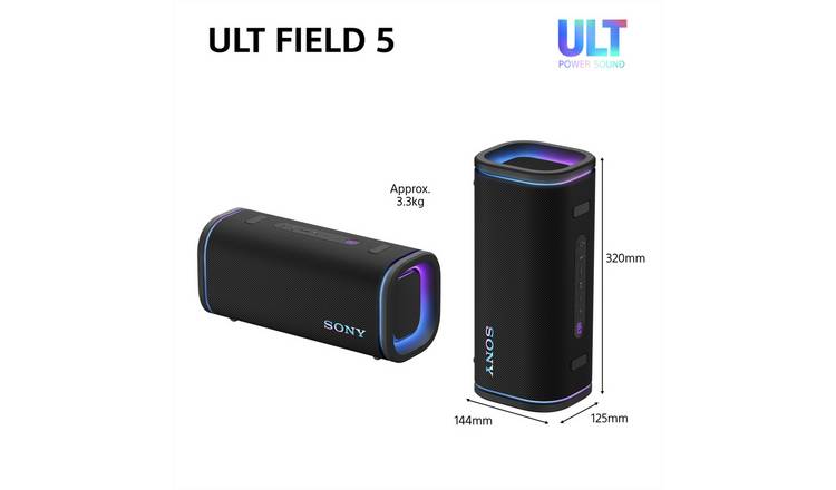 Sony ULT Field 5 Portable Bluetooth Speaker - Black